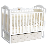 Infant bed crib PNG