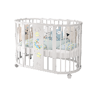 Infant bed crib PNG