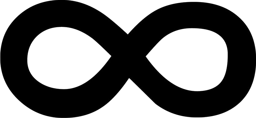 Infinity symbol Transparent PNG Image