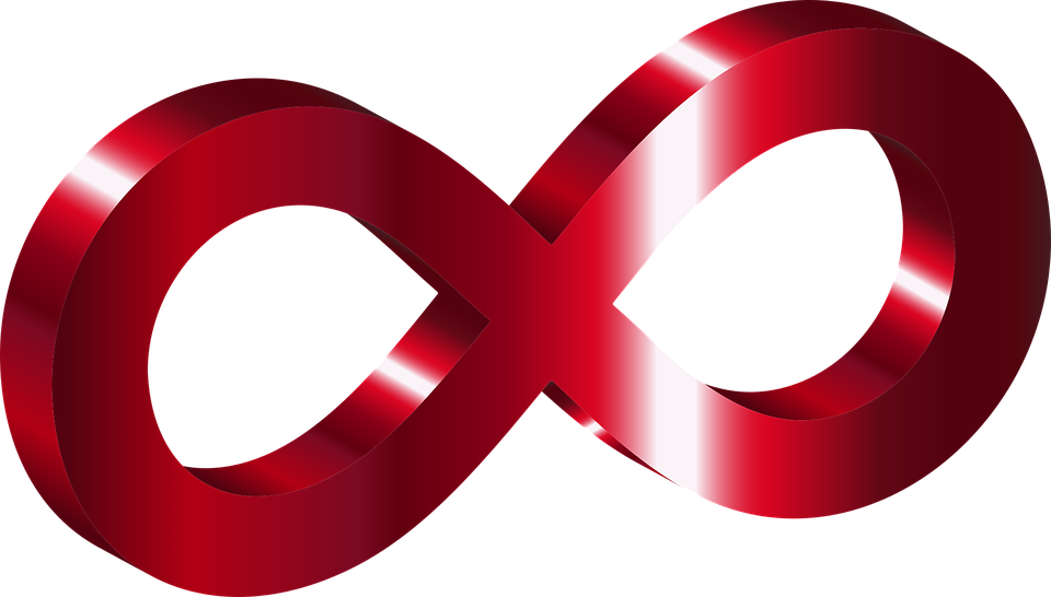 Infinity symbol Transparent PNG Image