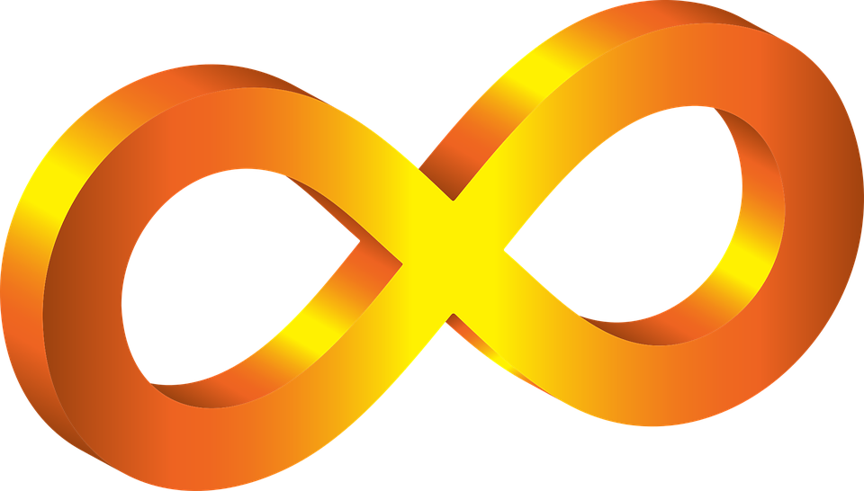 Infinity symbol Transparent PNG Image