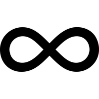 Infinity symbol PNG