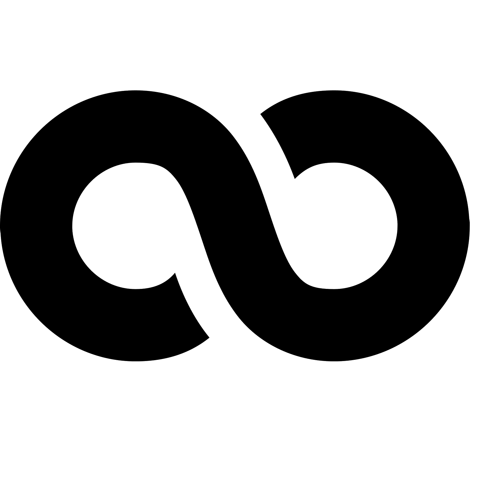 Infinity symbol Transparent PNG Image