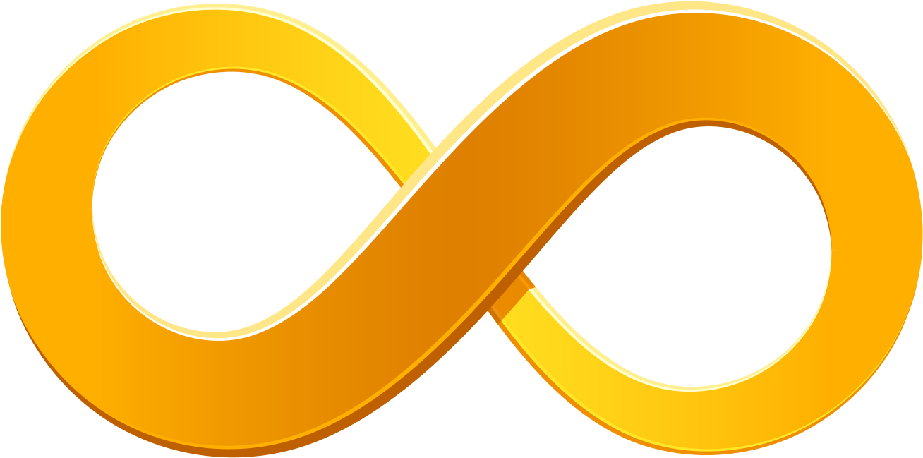 Infinity symbol Transparent PNG Image