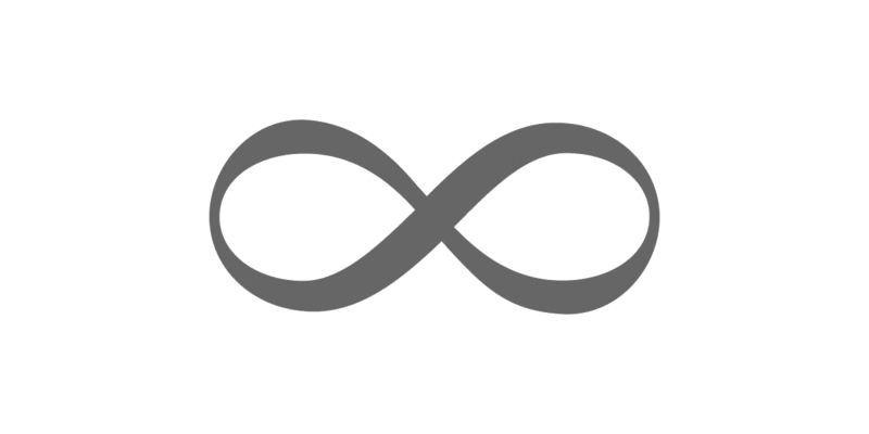 Infinity symbol Transparent PNG Image