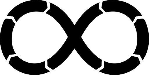 Infinity symbol Transparent PNG Image