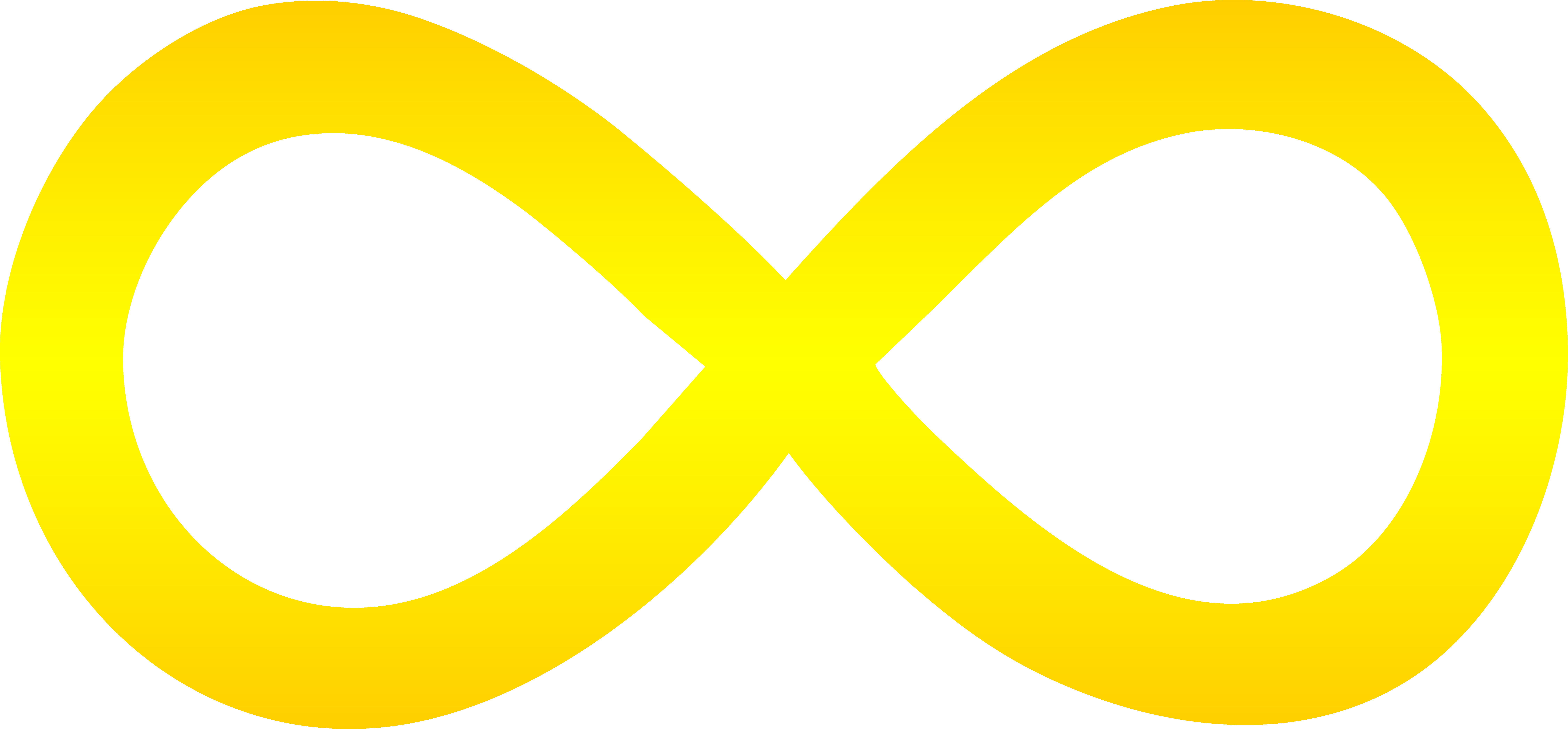 Infinity symbol Transparent PNG Image