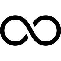 Infinity symbol Transparent PNG Image
