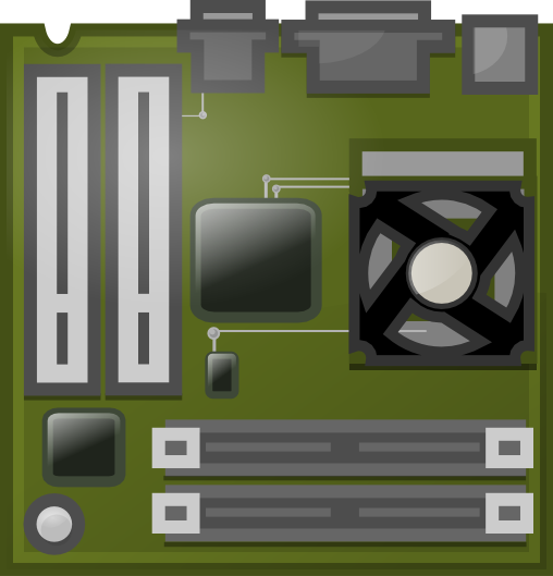 Motherboard Memory Computer Intel Random-Access Download Free Image PNG Image