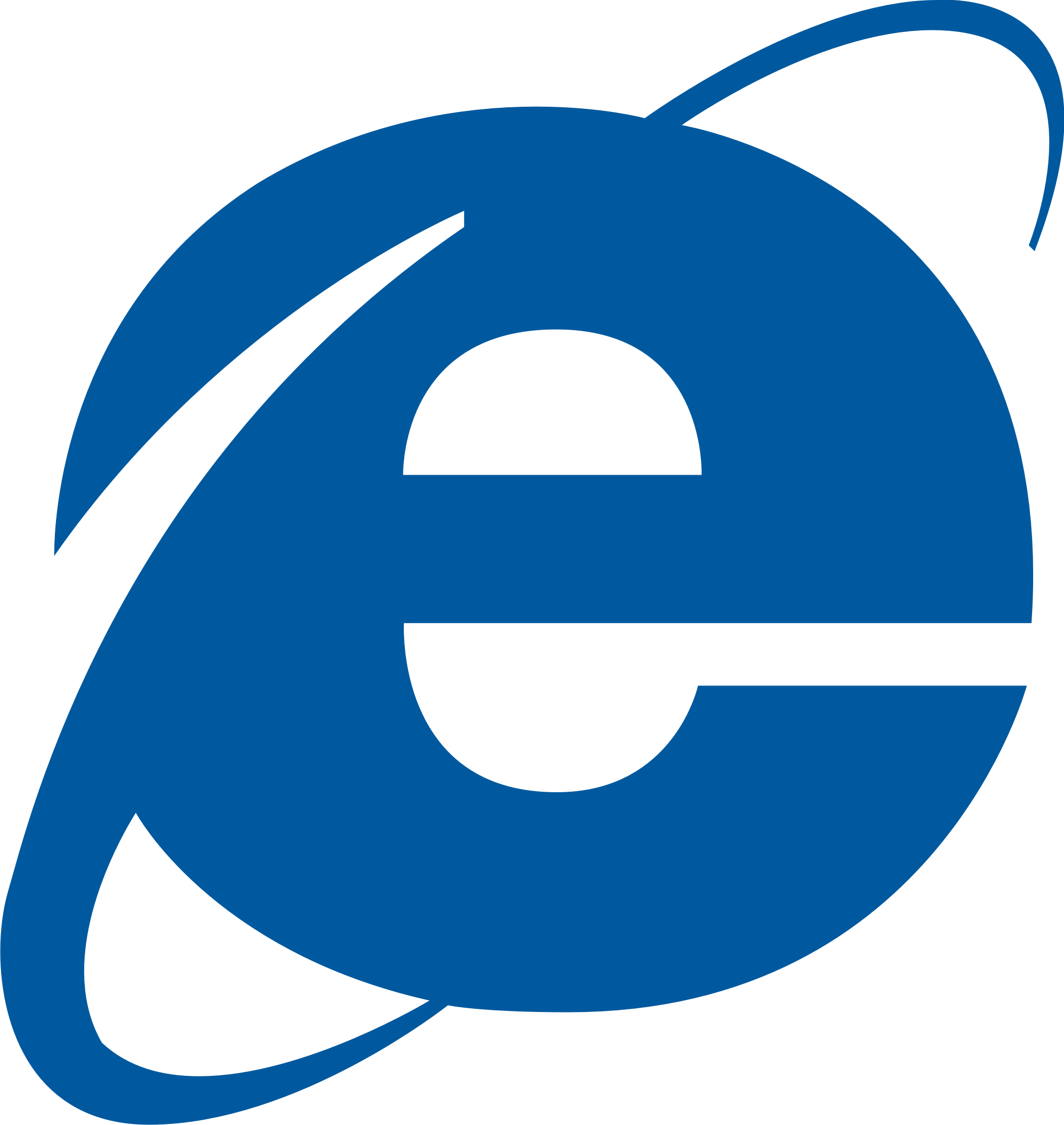 Internet Explorer logo Transparent PNG Image