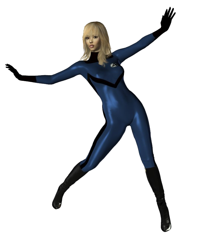 Invisible Woman Transparent Image PNG Image