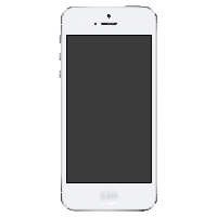 iphone template transparent png