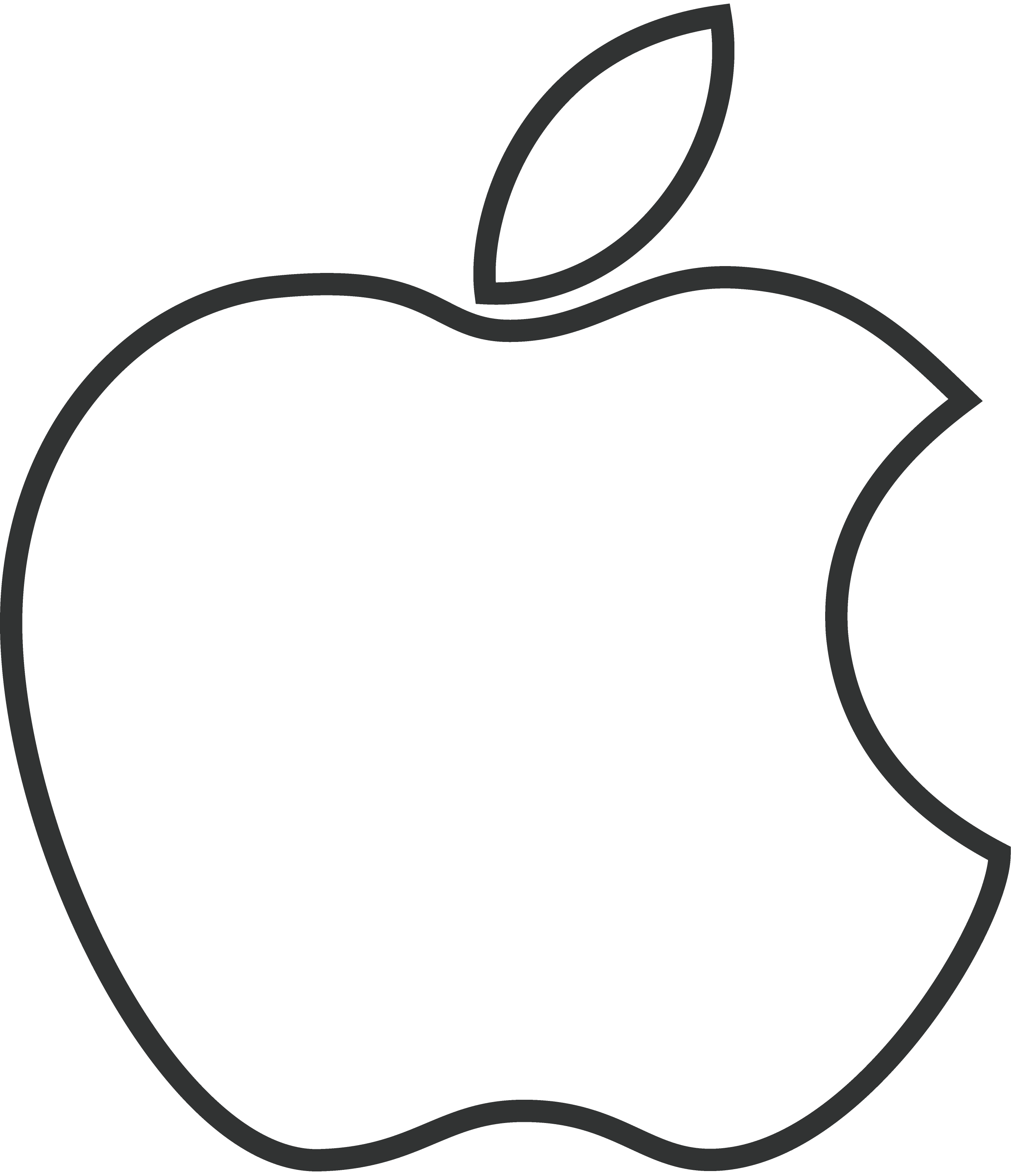 63640 apple system decal iphone maintenance logo
