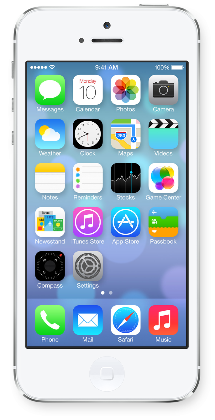 Picture Screen Ios 5S Iphone Home Transparent PNG Image