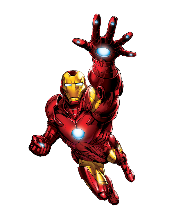 Iron Man Flying Transparent PNG Image