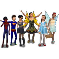 Sims Clothing Halloween Costume PNG File HD PNG Image