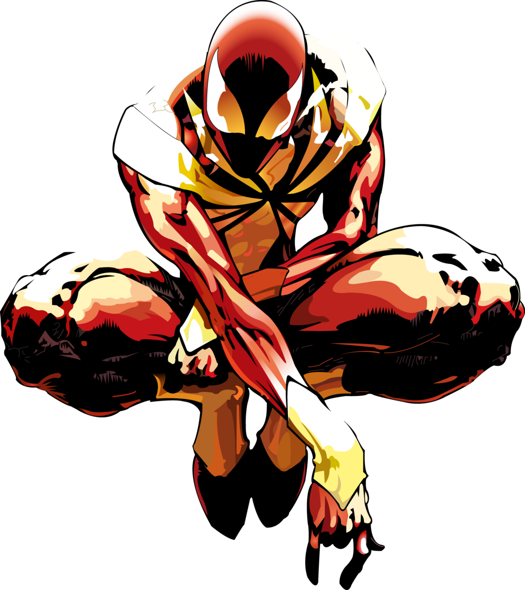 Iron Spiderman Transparent Background PNG Image