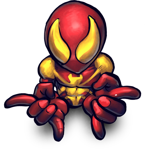Iron Spiderman File PNG Image