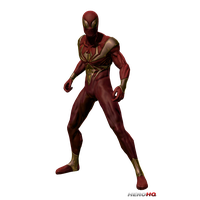 Iron Spiderman PNG Image