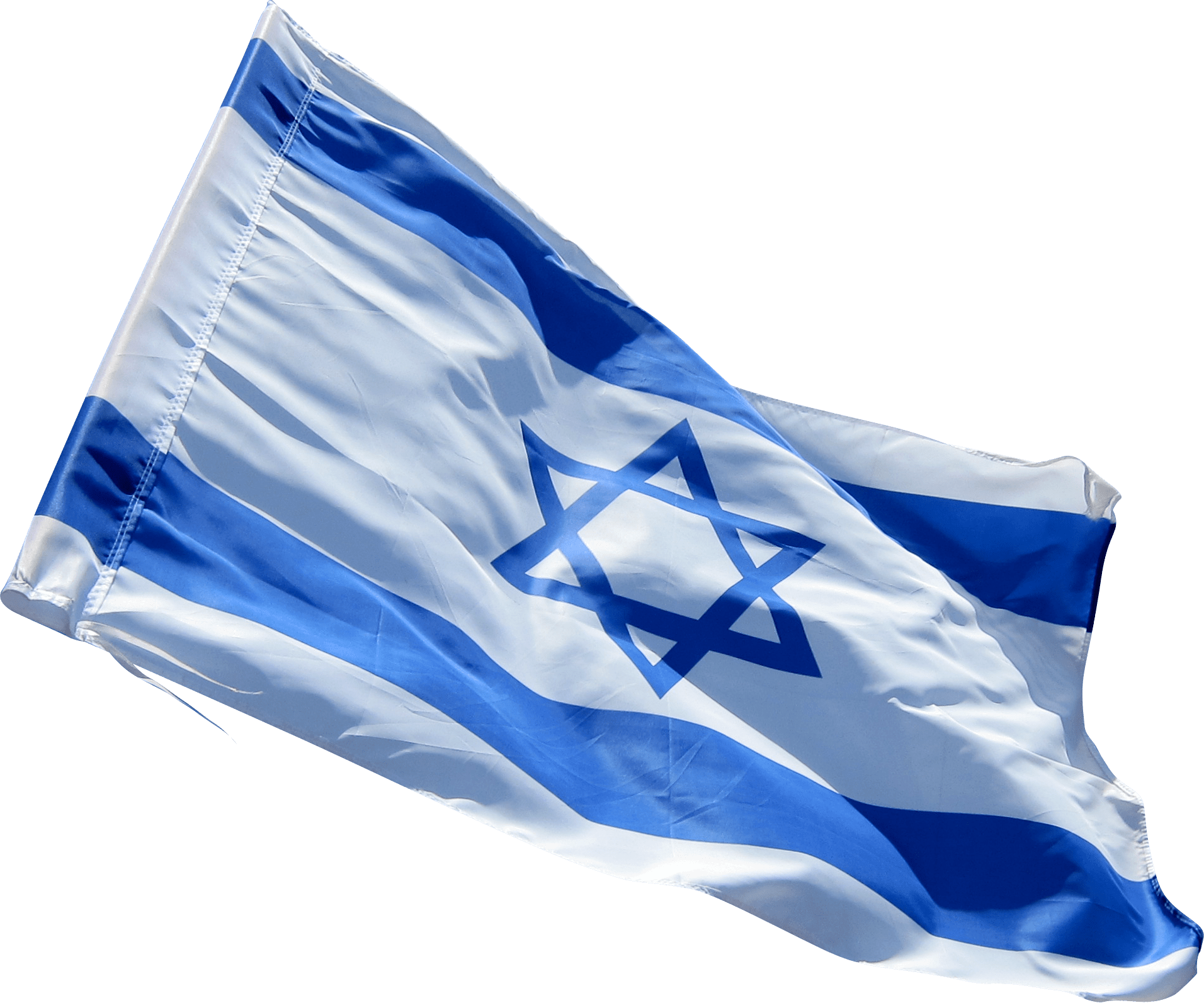 Israel Flag Free Clipart HD PNG Image