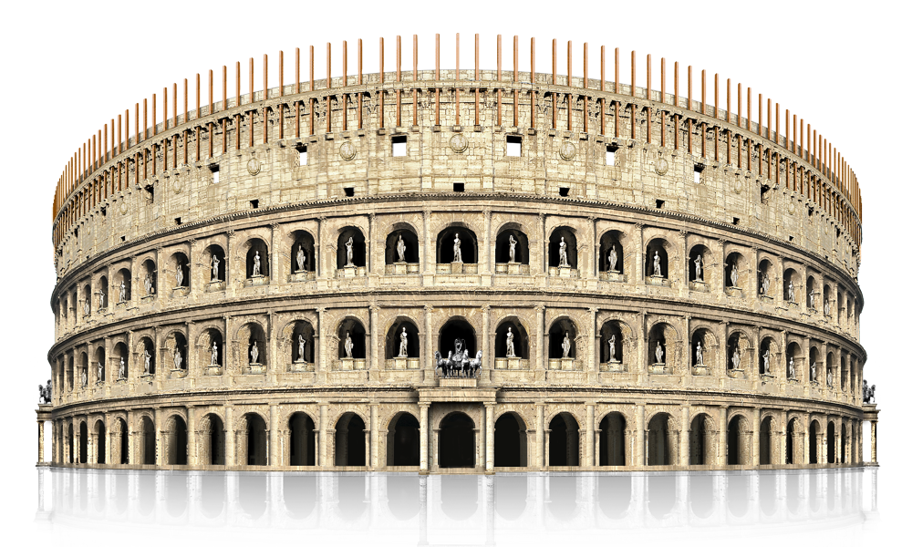 Colosseum Transparent Background PNG Image