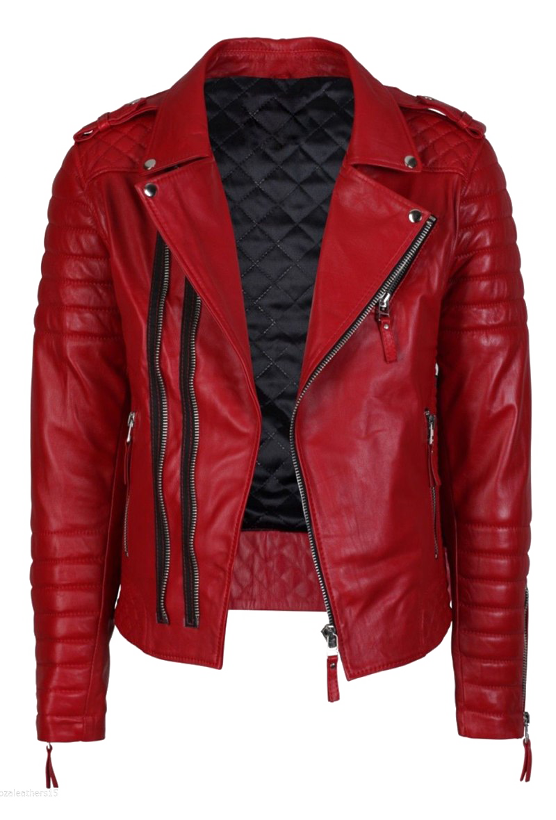 Leather Jacket Red Free Transparent Image HD PNG Image