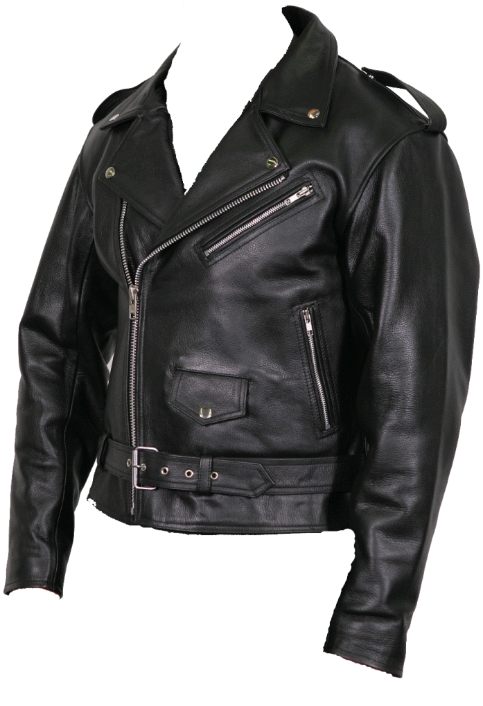 Leather Jacket Black Free Clipart HQ PNG Image
