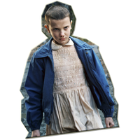 Shoulder Brown Stranger Bobby Things Textile Eleven PNG