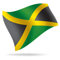 Jamaica Flag Transparent PNG Image