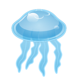 Jellyfish Transparent PNG Image