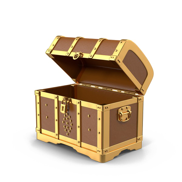 closed treasure chest png