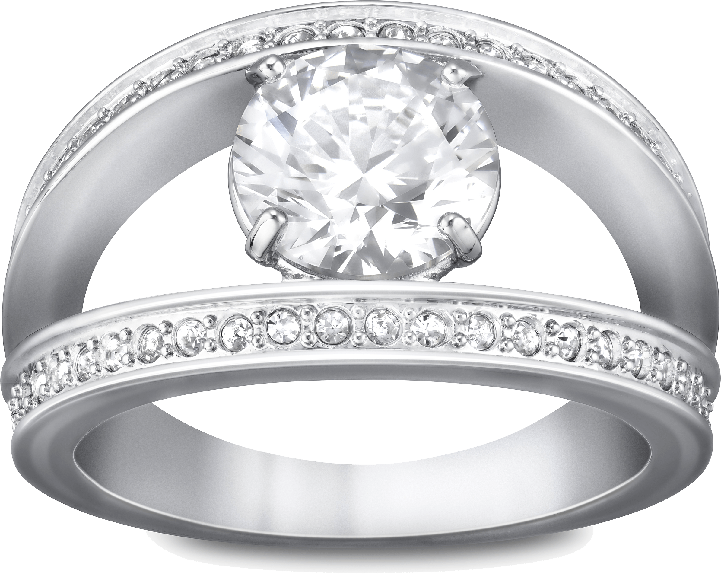 Download Silver Ring With Diamond Png HQ PNG Image | FreePNGImg