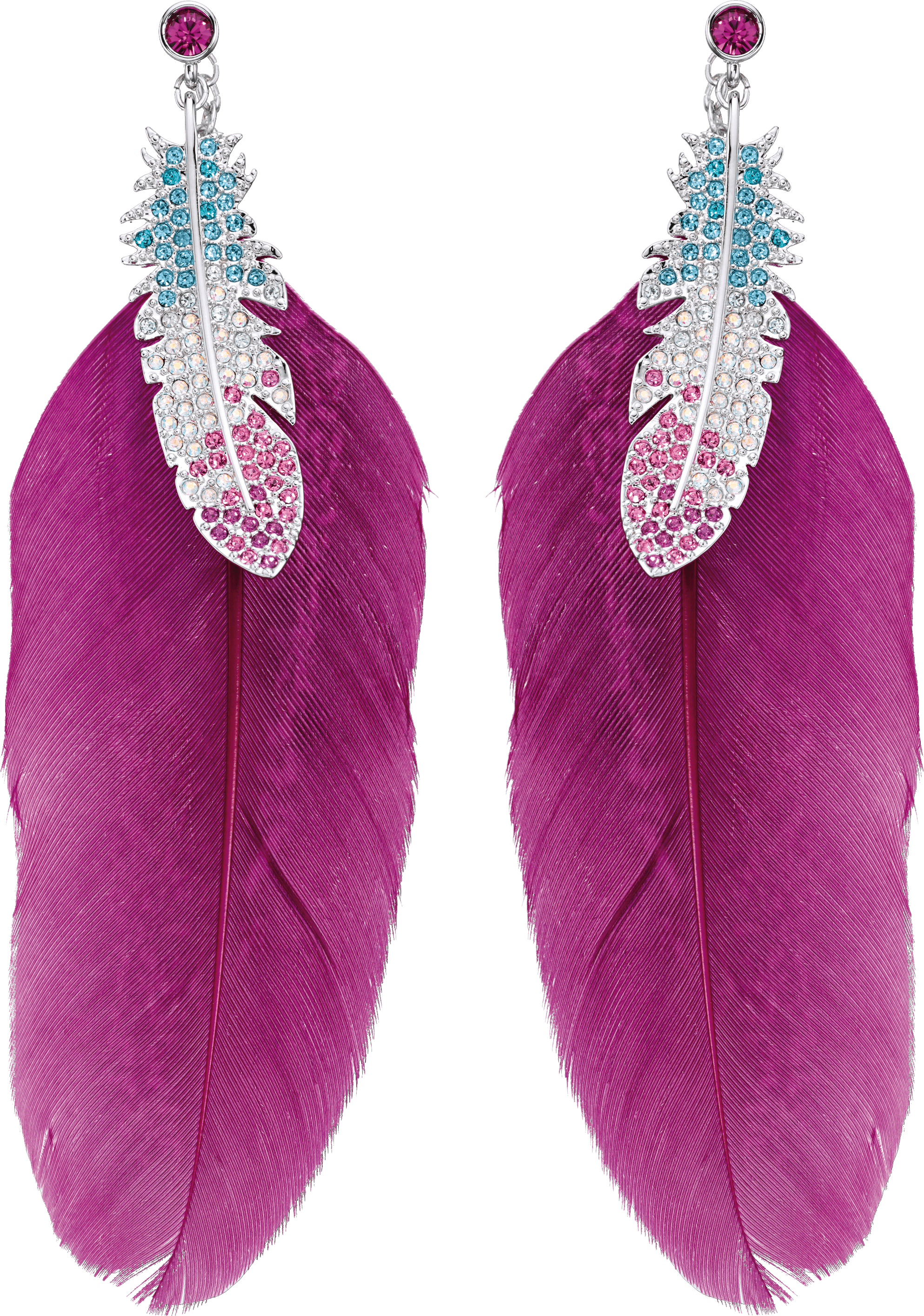Feather Earrings Png Image PNG Image