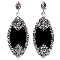 Diamond Earrings Png Image Transparent HQ PNG Download | FreePNGImg