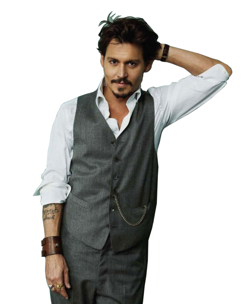 Johnny Depp Transparent Image PNG Image