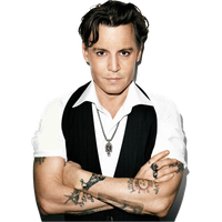 Johnny Depp Transparent Background PNG Image