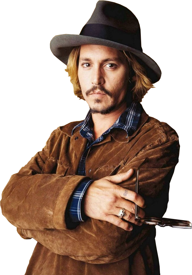 Johnny Depp Clipart PNG Image