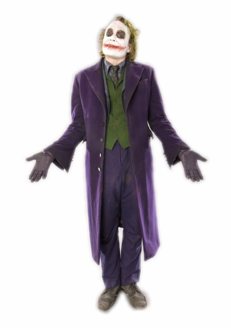 Joker Pic Cosplay Free HQ Image Transparent PNG Image