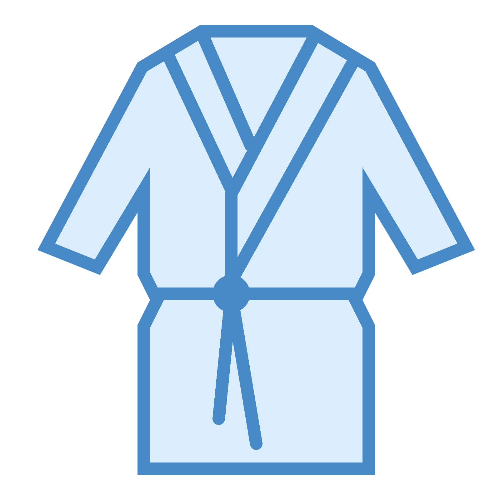 Judogi Transparent PNG Image