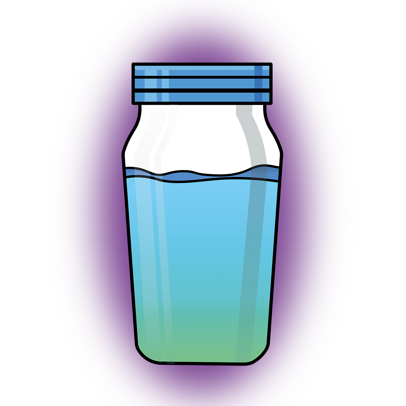 Graphic Bottles Water Juice Design Bottle PNG Image
