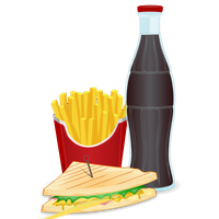 Food Picture Junk Combo Free Clipart HQ PNG