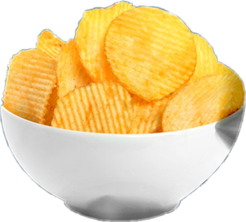 Chips Bowl Crisp Free Transparent Image HQ PNG Image