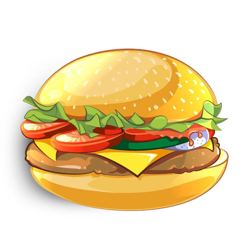 King Hamburger Cheeseburger Veggie Burger Drawing PNG Image