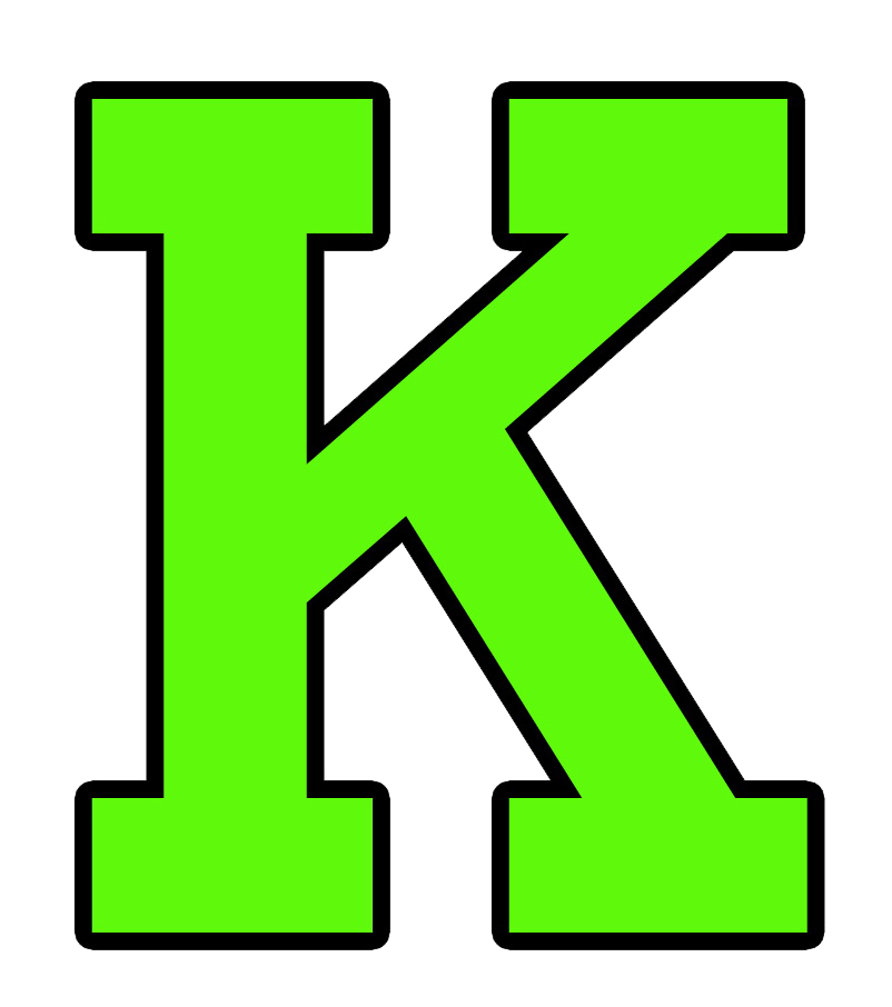 Letter K Transparent PNG Image