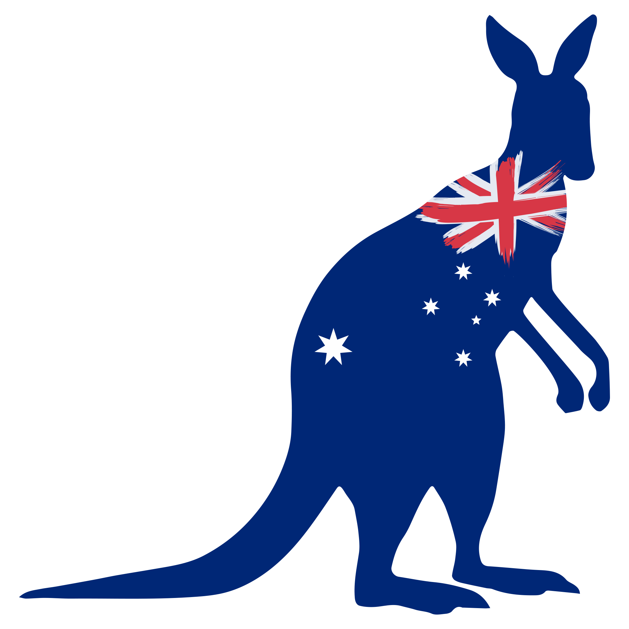 Kangaroo Vector Free HD Image PNG Image