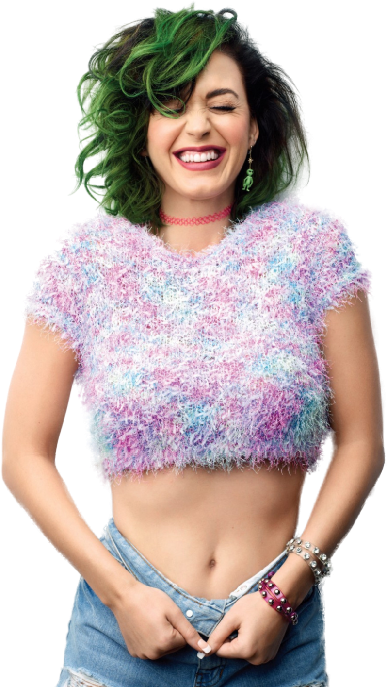 Hair Katy Perry Green Photos Transparent PNG Image