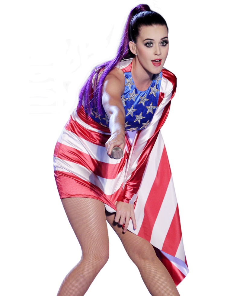 Purple Katy Hair Perry PNG Free Photo PNG Image