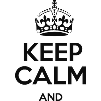 Keep Calm PNG