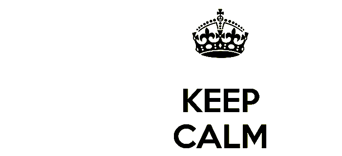 Keep Calm Transparent PNG Image