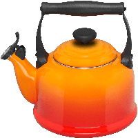 Orange Kettle Png Image Transparent PNG Image